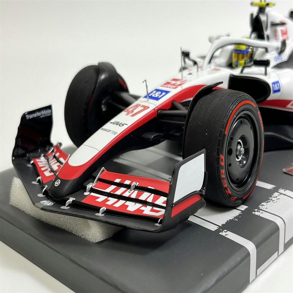 image 1 of Mick Schumacher Hass F1 Bahrain GP 2022 1:18 Scale Minichamps 117220147