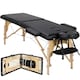 image 1 of Yaheetech 2 Sections Folding Massage Bed with Hand Pallet