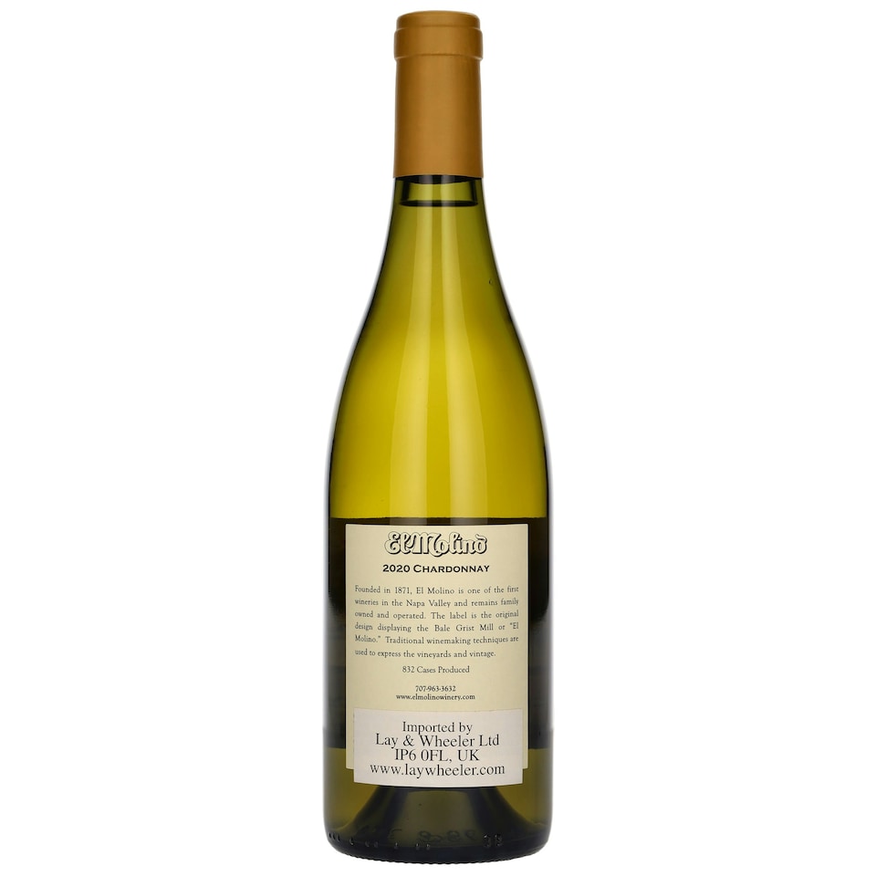 image 1 of El Molino Chardonnay 2020 75cl