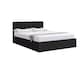 image 5 of Ottoman Storage Bed black 4ft small double velvet cushioned bedroom