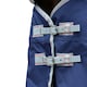 image 3 of Weatherbeeta Comfitec Heavy Essential Combo Neck Turnout Rug - Navy/Silver/Red - 4 ft 3