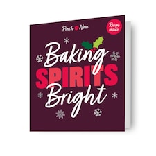 Pinch Of Nom Christmas Card Featuring Cranberry & Orange Muffin Recipe