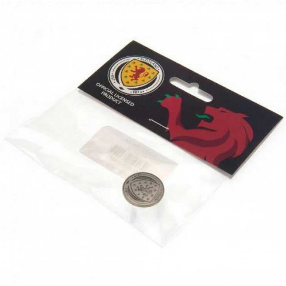image 1 of Scotland FA Metal Badge - Silver - One Size