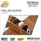 image 7 of PZL.23 Karas brick plane model - COBI 5751- 586 bricks