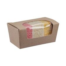 Small Cake Slice Kraft Box