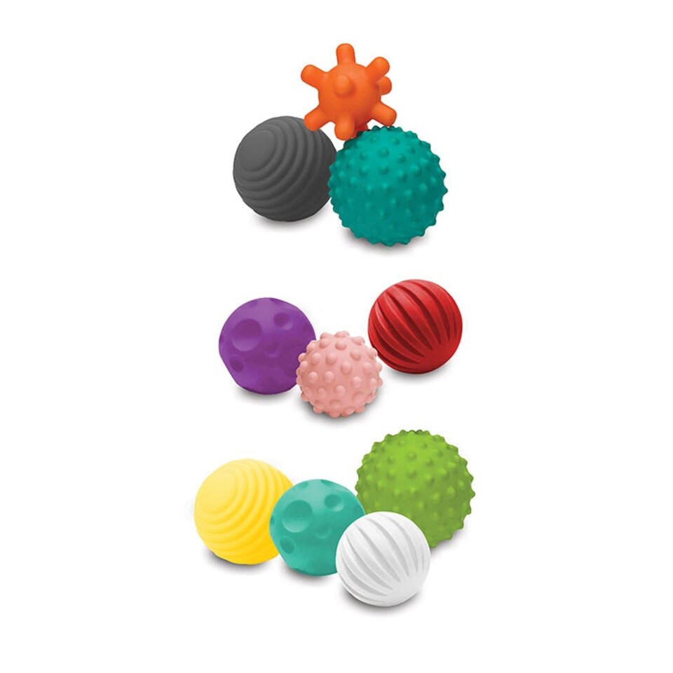 image 1 of Infantino Textured Multi Ball Set 10Pk