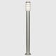 image 3 of ValueLights 4 Pack Outdoor Stainless Steel Wired Bollard Lantern Light Posts