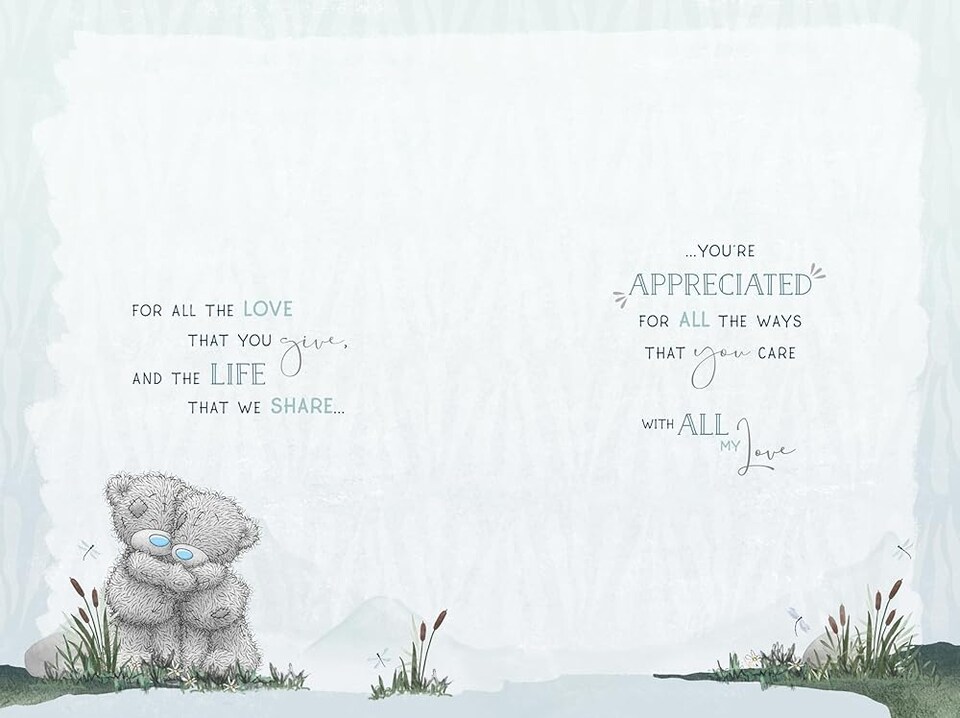 image 1 of Bears By Campfire One I Love Father's Day Card