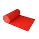 image 1 of 1 Metre Exhibition Quality Ribbed Heavy Duty Red Carpet Runner 1 Metre Wide