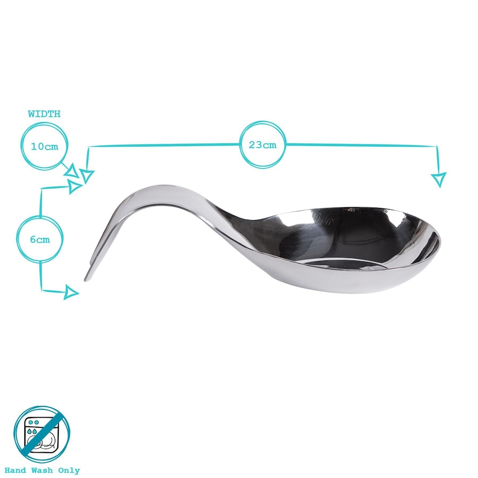 image 1 of Argon Tableware Stainless Steel Spoon Rest
