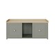 image 3 of GFW Lancaster 2 Door Shoe Bench - Grey
