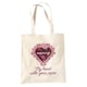 image 1 of Bridgerton My Heart Calls Your Name Tote Bag | Multi | Natural | 1