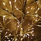 image 2 of 3ft Warm White Christmas Tree Starburst 296 LED Garden Lights Outdoor Decoration