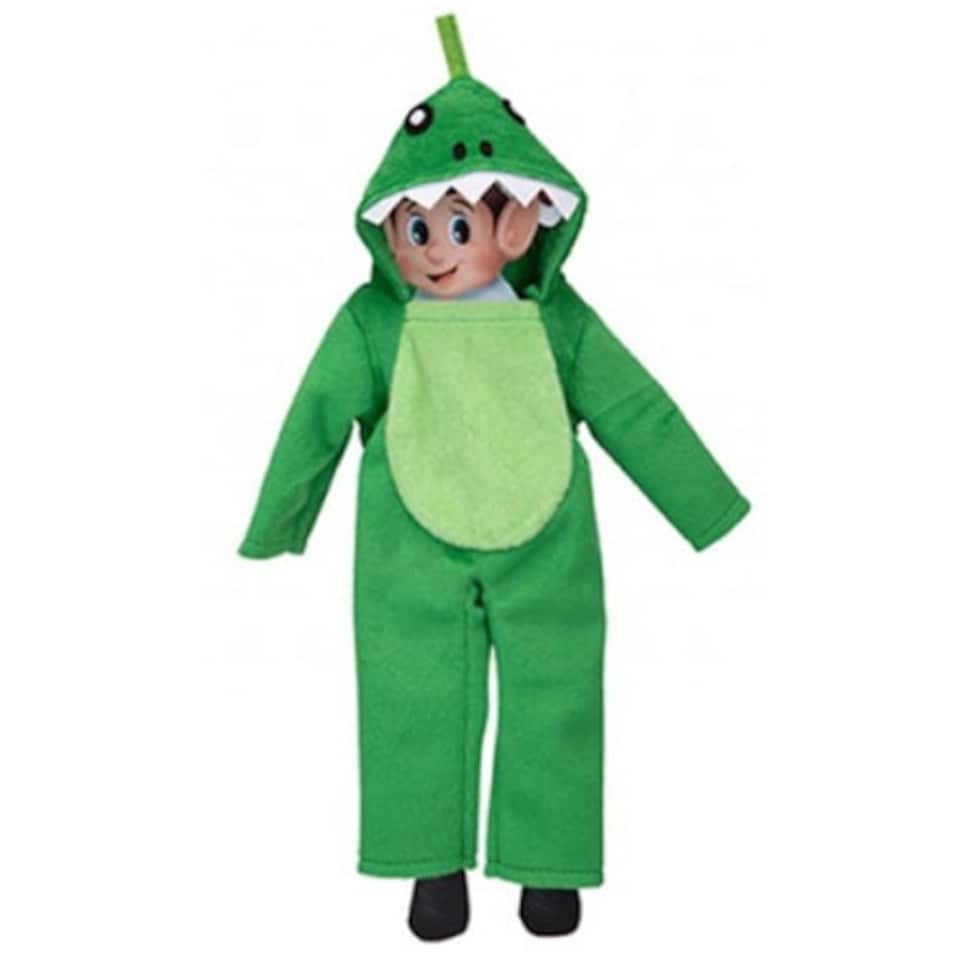 Naughty Christmas Elf Dinosaur Dress Up Outfit
