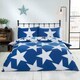 image 5 of All Stars Polycotton Reversible Duvet Set with Pillowcase Red | Double