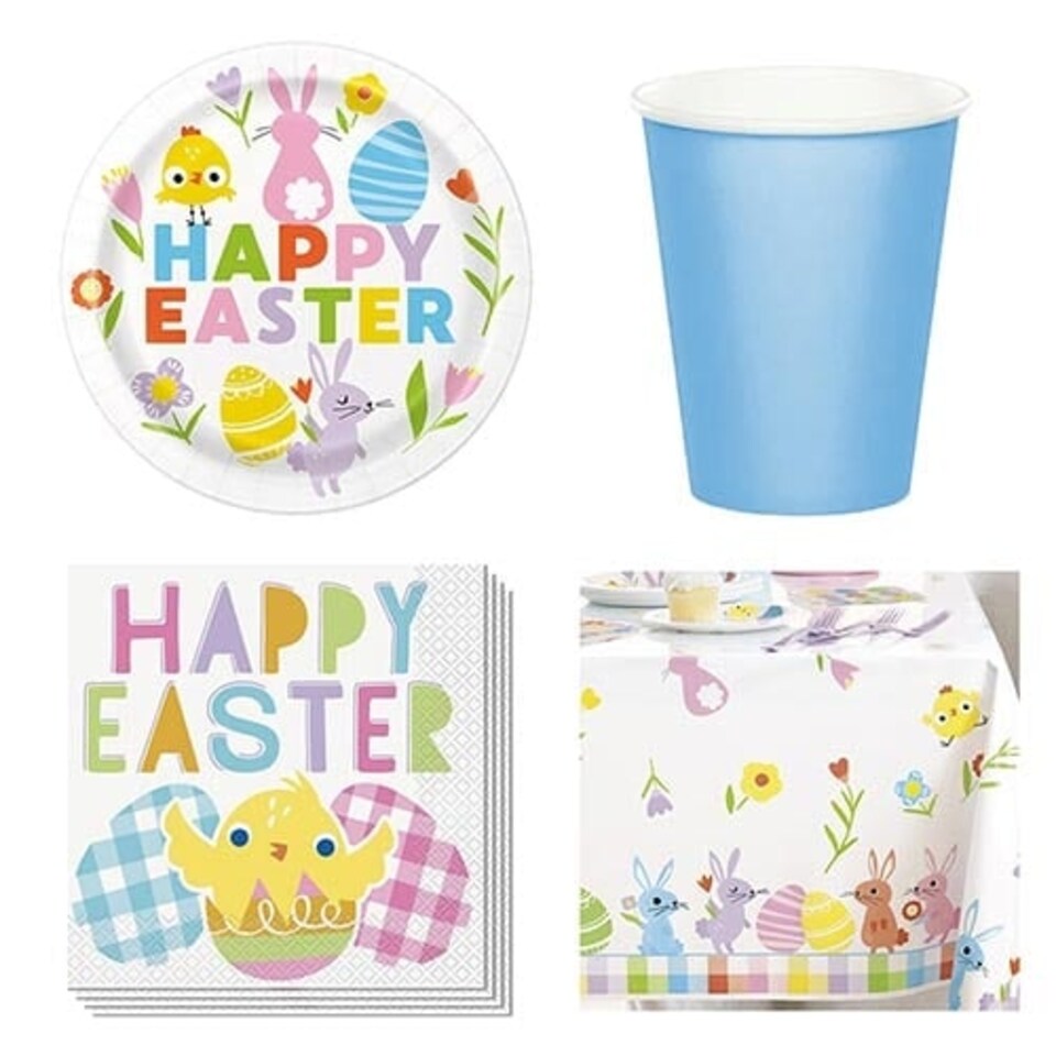 Happy Easter 8 Person Value Party Pack