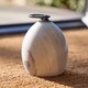 image 2 of White Marble Door Stop White
