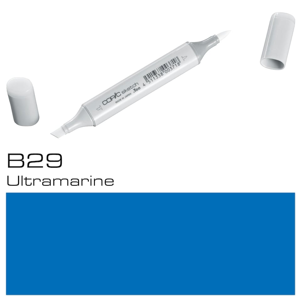 image 1 of Copic Sketch Marker, Ultramarine, Single Pen