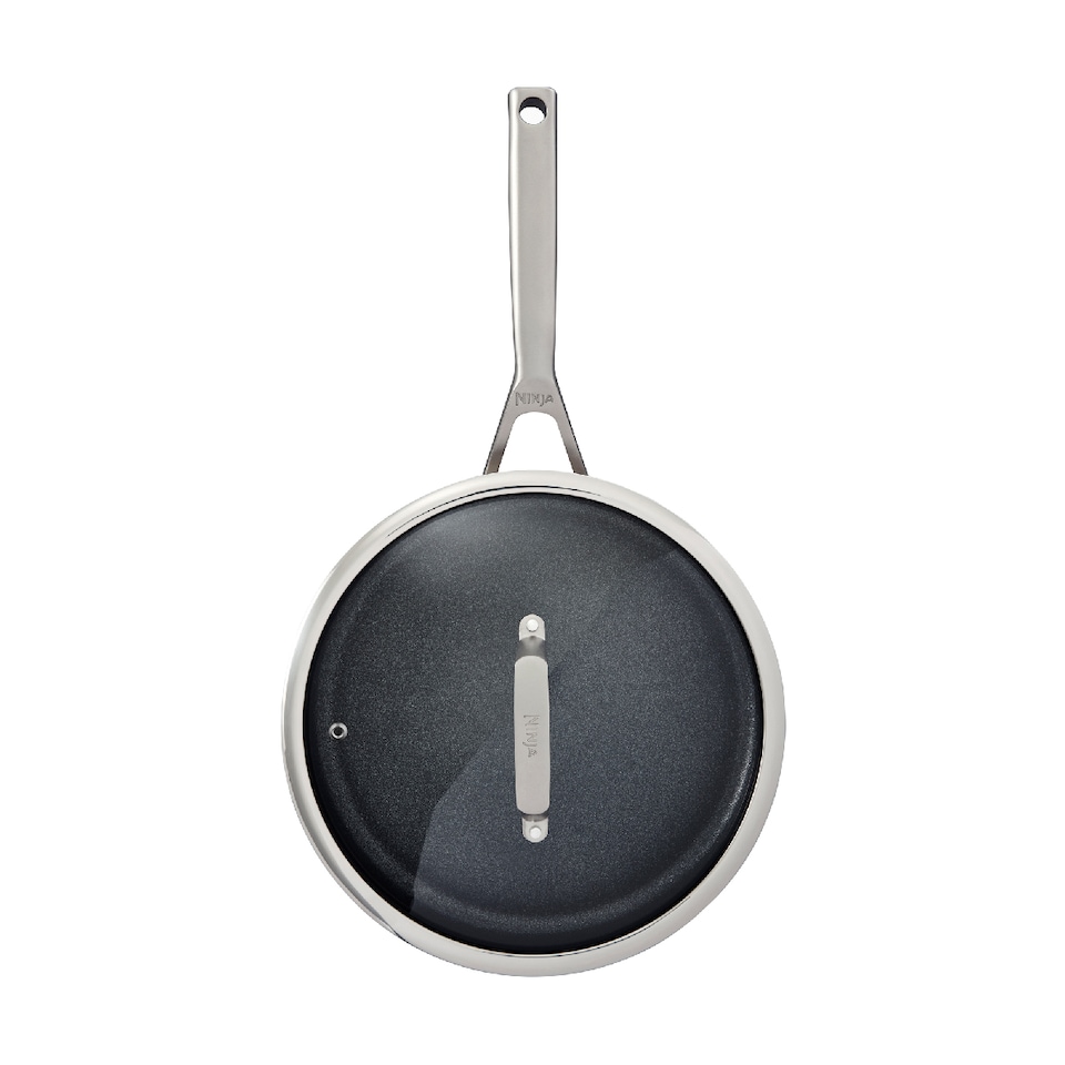 image 1 of Ninja C60126UK ZEROSTICK Stainless Steel 26cm Sauté Pan with Lid