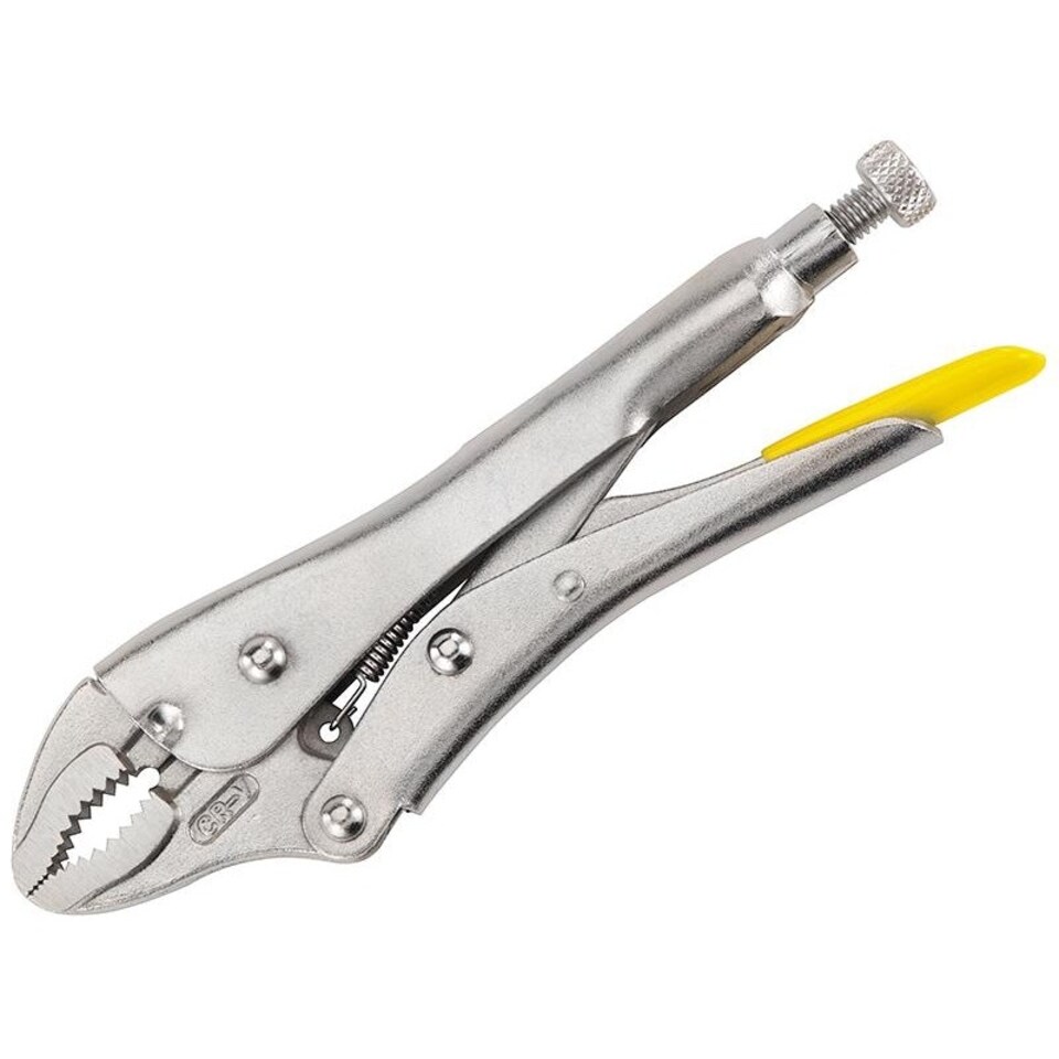 Stanley Hand Tools Curved Jaw Locking Pliers - Multi Colour - 229mm (9in)