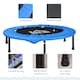 image 3 of HOMCOM Dia. 96cm Fitness Trampoline Exercise, Max Load 100 KG, Blue Black