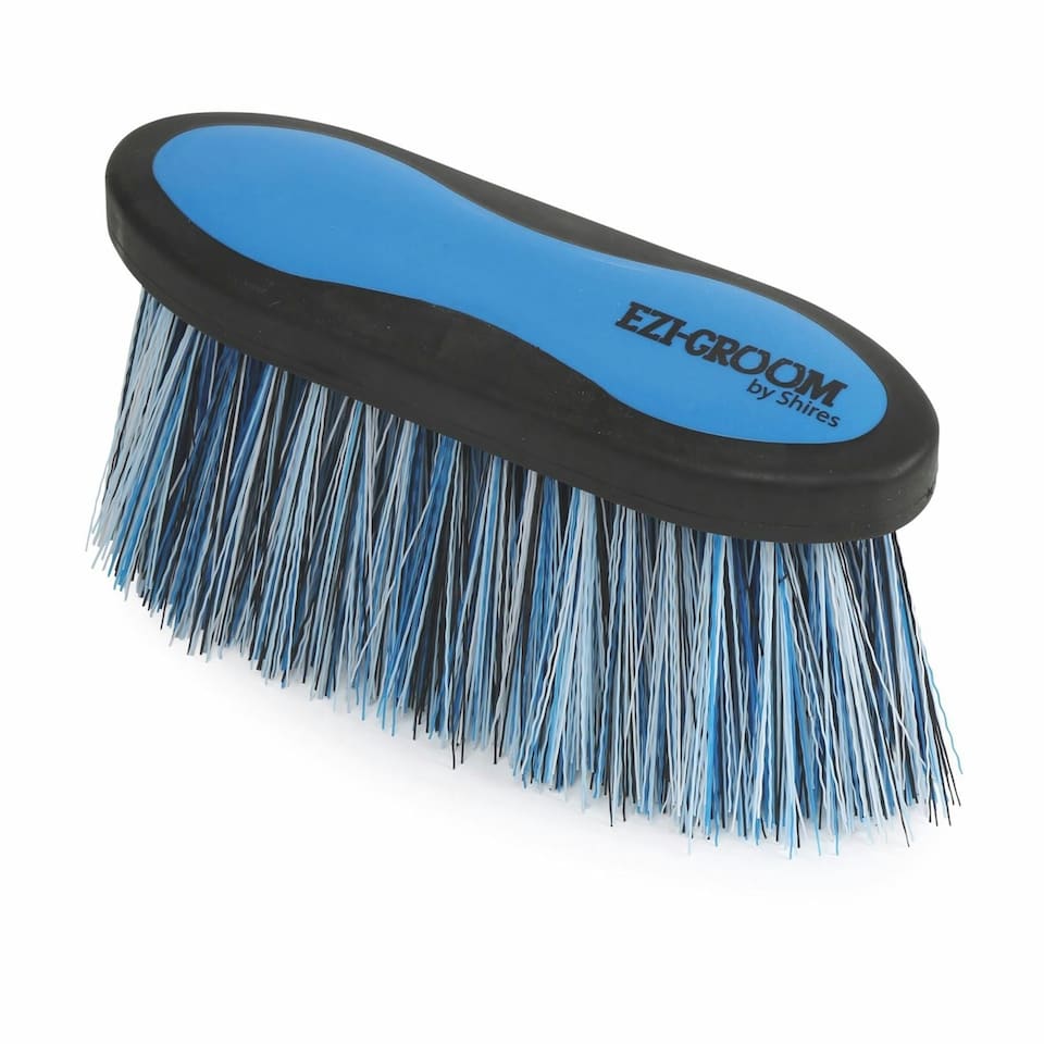 image 1 of Shires Ezi-Groom Long Bristle Dandy Brush Orange | Size: Large
Colour: Orange