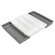 image 1 of Extendable Plastic Cutlery Drawer Tray | Grey | 1