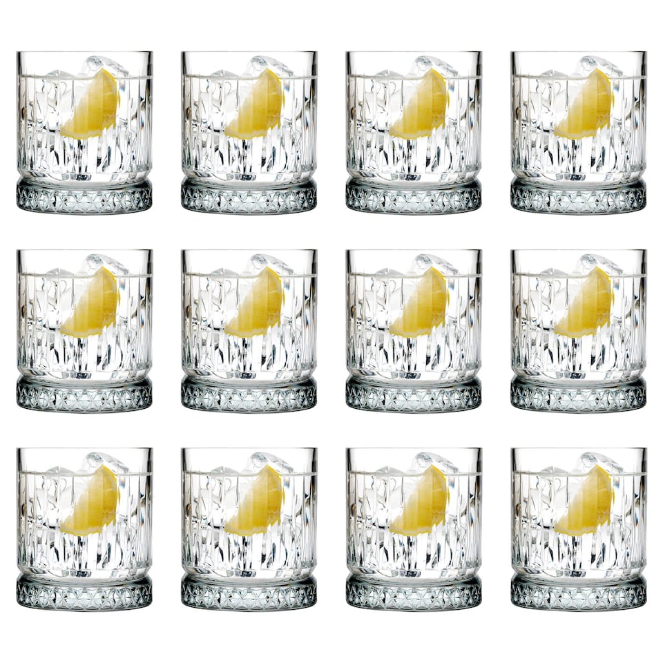 image 1 of Pasabache Elysia Whisky Glasses - 210ml - Pack of 12 | Clear | Clear