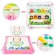 image 2 of 2-in-1 Magnetic Maze and Drawing Board for Kids Pink