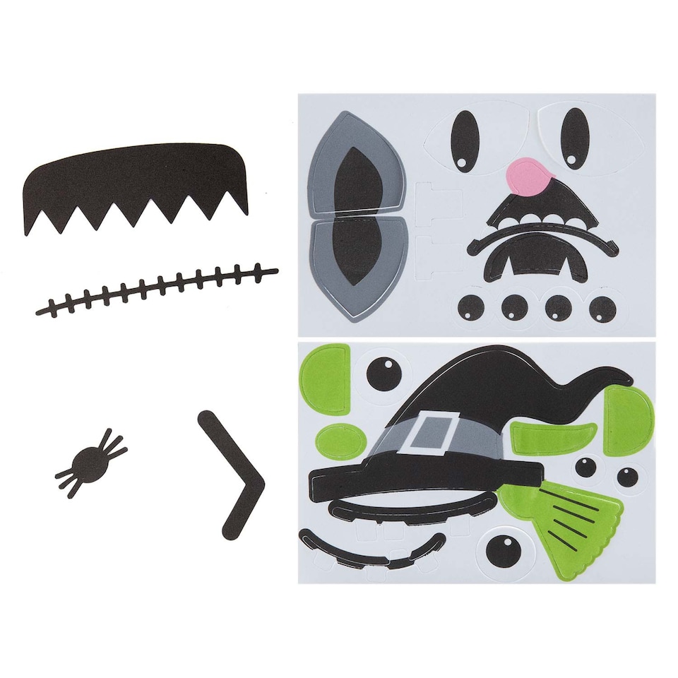 image 1 of PMS Pumpkin Decoration Kit - 4 Decorate-Your-Own Pumpkin Faces