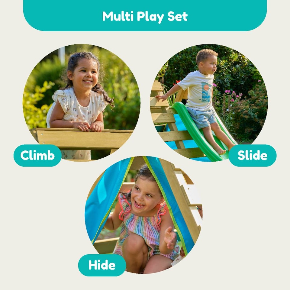 image 1 of TP Wooden Toddler Climb & Slide - FSC® certified