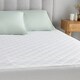 image 1 of Silentnight Anti-Allergy Mattress Protector, Single | White | 1