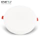 image 1 of 12W Frameless Recessed-Surface Super LED Panel, 105mm, Round, 4000K (pack of 4 units)