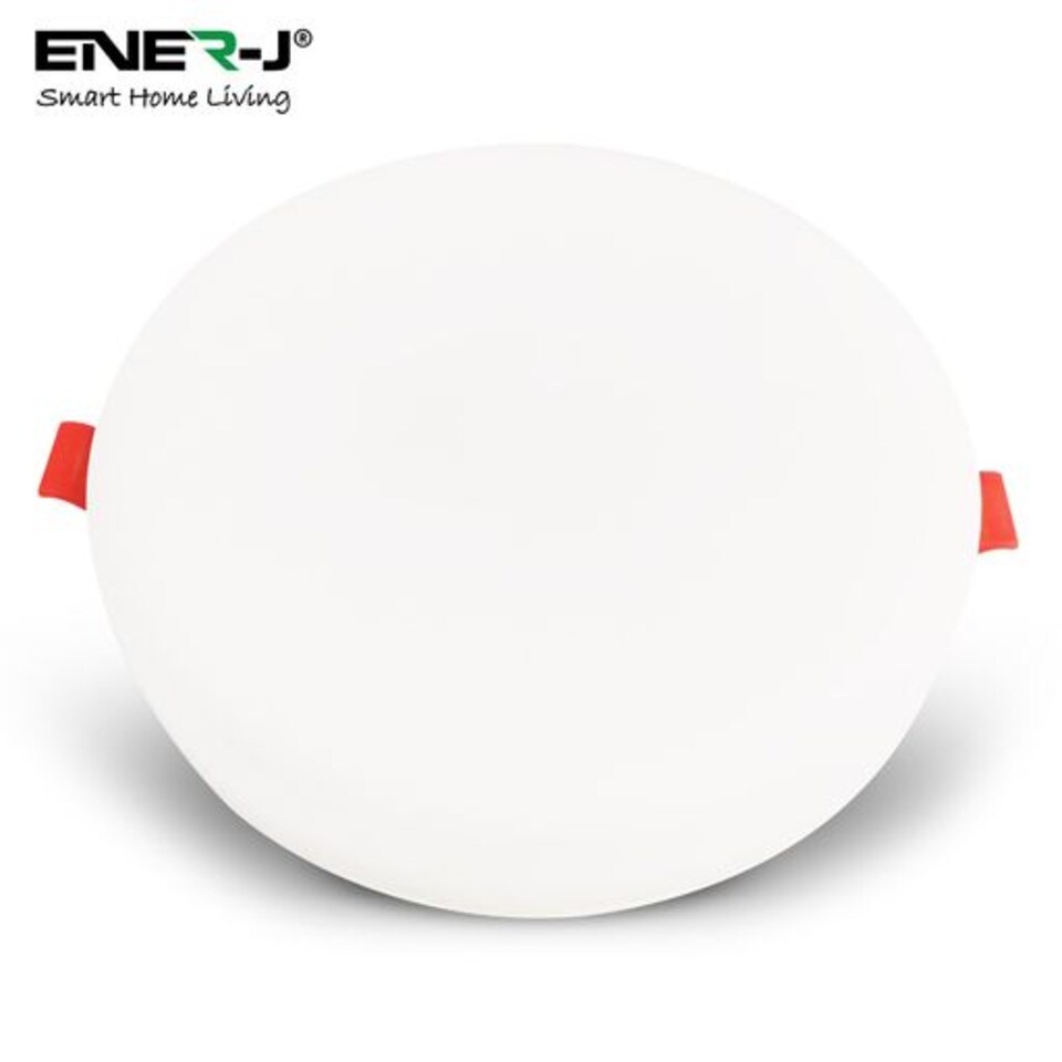 image 1 of 12W Frameless Recessed-Surface Super LED Panel, 105mm, Round, 4000K (pack of 4 units)