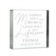 image 6 of Personalised Carried for a Moment Crystal Token Clear | One Size