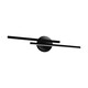 image 1 of CGC SASH LED Black IP44 Bathroom Rated Wall Light 14W Black
