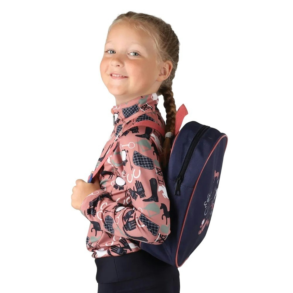 image 1 of Little Rider Passion Complete Horse Grooming Set - Navy/Blush - One Size