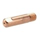 image 5 of 1 shroud & 10 x 0.8mm Round Contact Tips MIG Welding Binzel Style Euro MB25