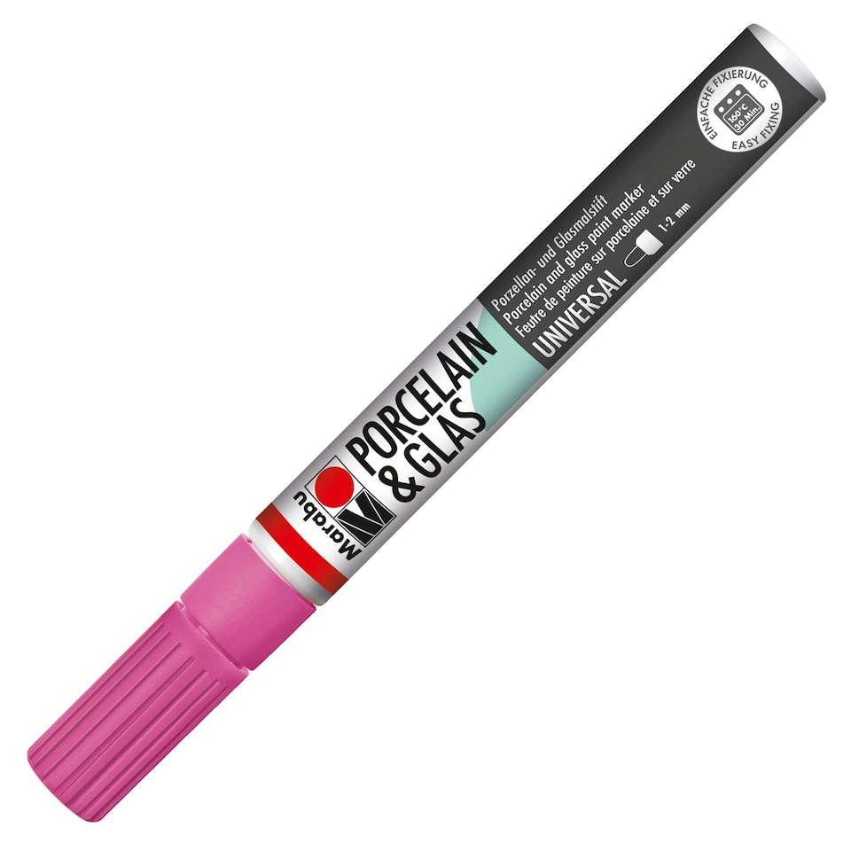 image 1 of Marabu - Porcelain Painter 1-2mm, Rose Pink Multi