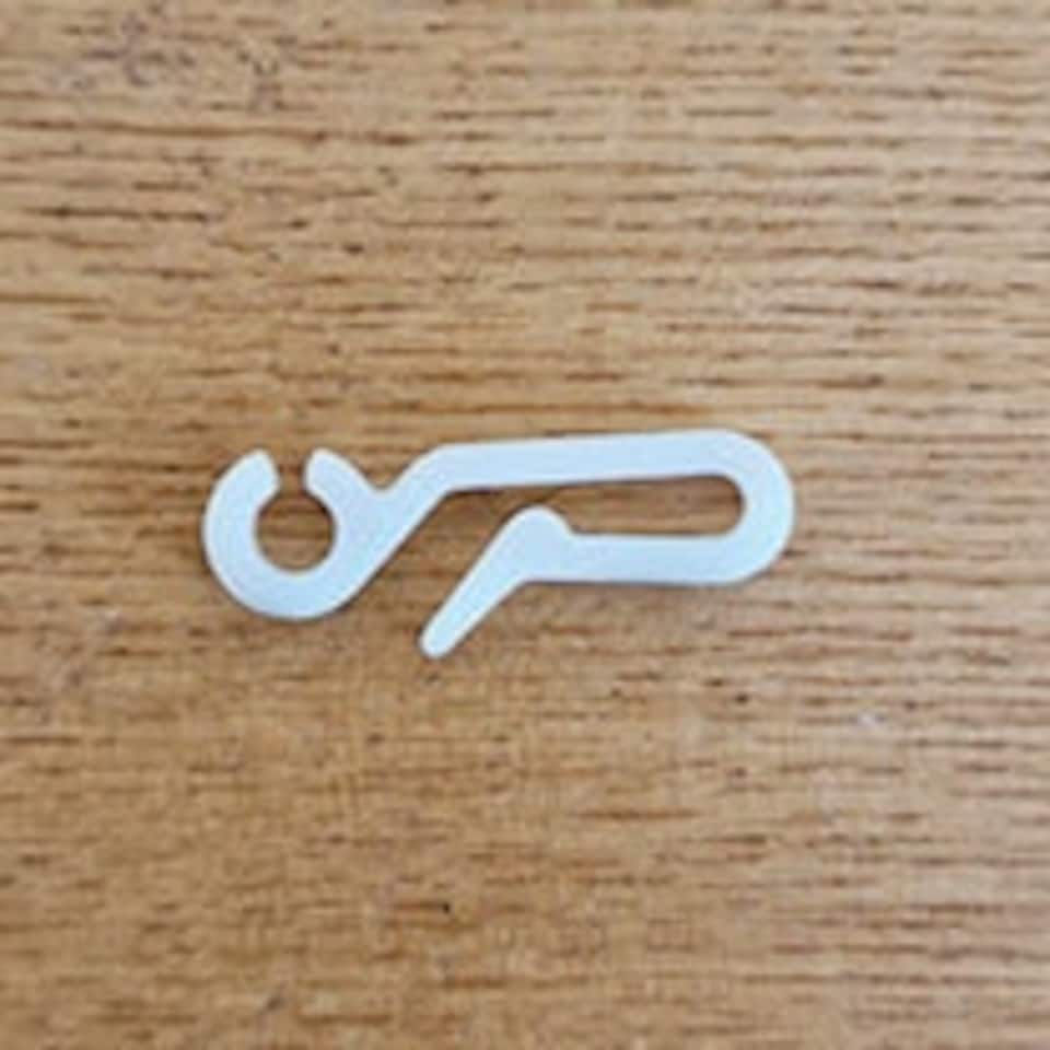image 1 of Shower Curtain Hooks (Pack of 10)