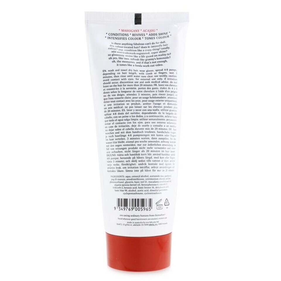 image 1 of Fabuloso Colour Intensifying Conditioner - # Mahogany - 220 ml/7.5Oz