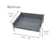 image 4 of Henry Wag Elevated Pet Bed, Provides Comfort and Support For Your Pet, Size Small | Grey | Grey | S