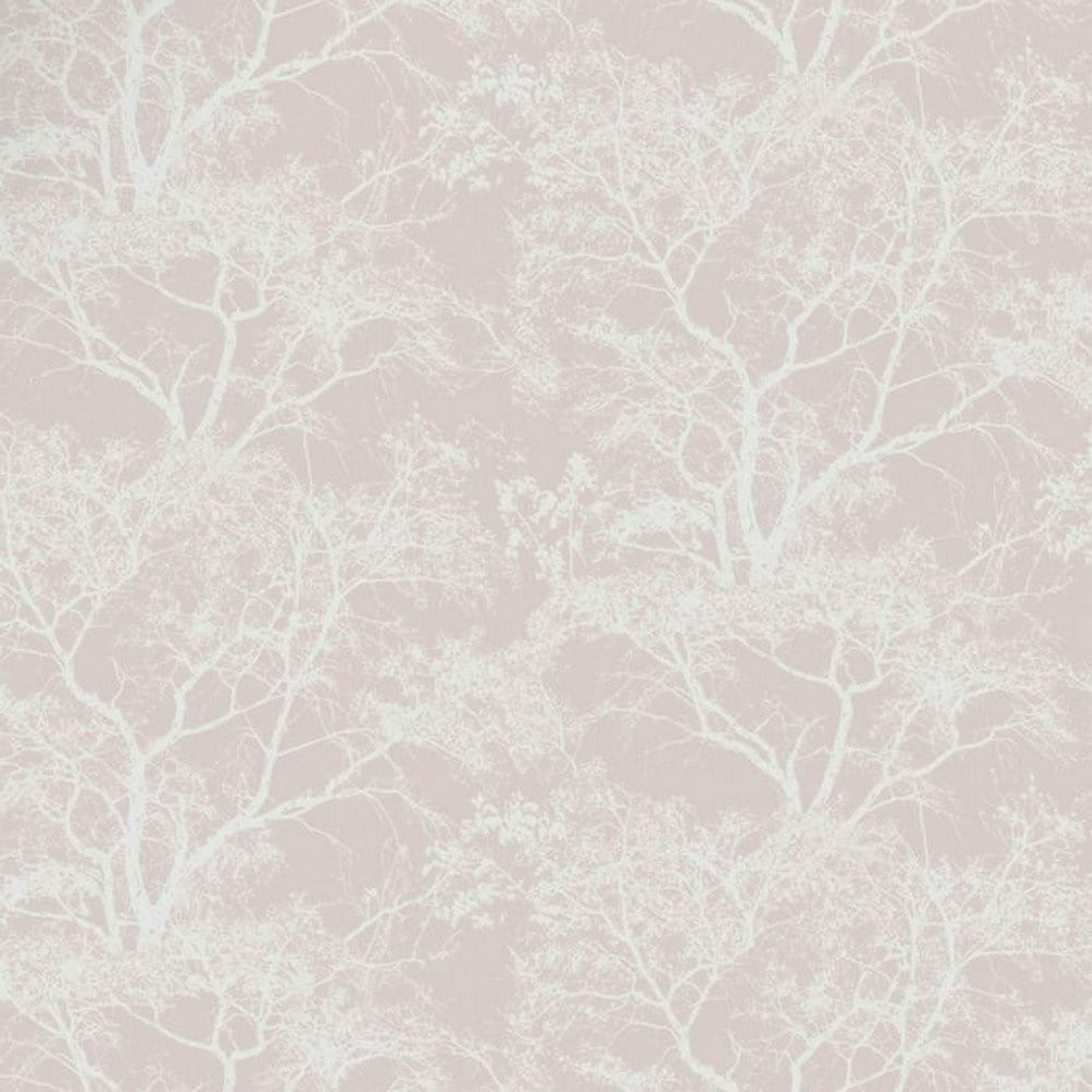 Holden Décor Whispering Trees Wallpaper - Dusky Pink/White - One Size Pink