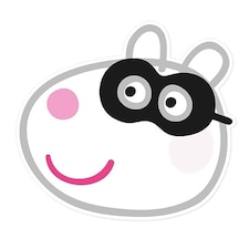 Suzy Sheep Peppa Pig Halloween Cardboard Face Mask