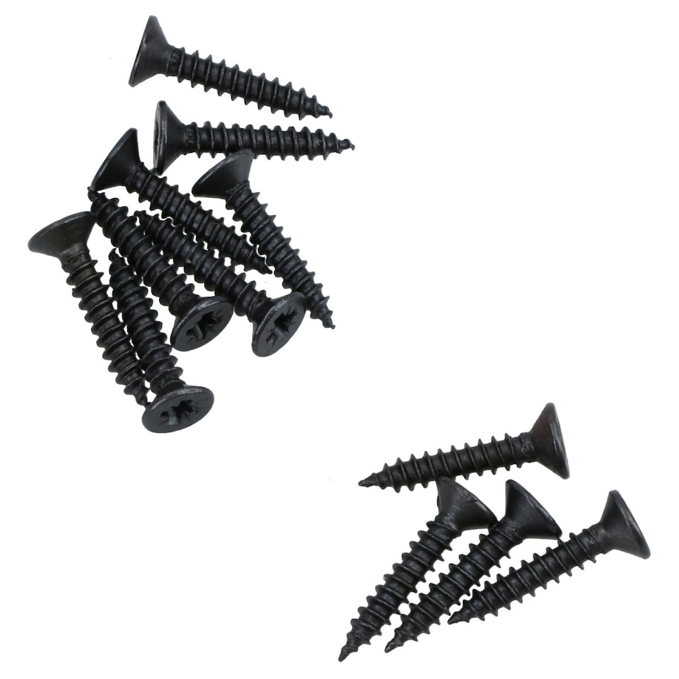 image 1 of 4in / 102mm Heavy Duty T Tee Hinges For Shed + Garden Gates Black Finish 8pc