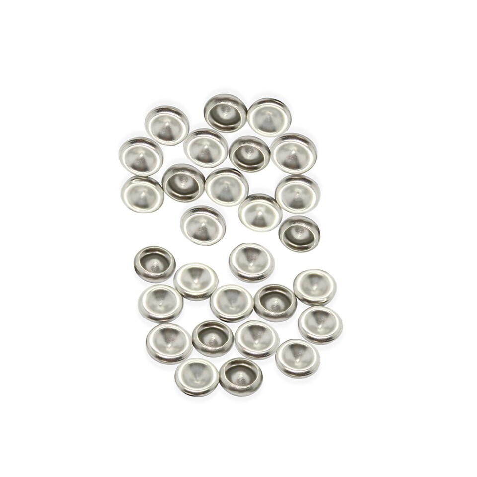 image 1 of 10mm Diamante Acrylic Rhinestone Studs with Pins - Pack of 10