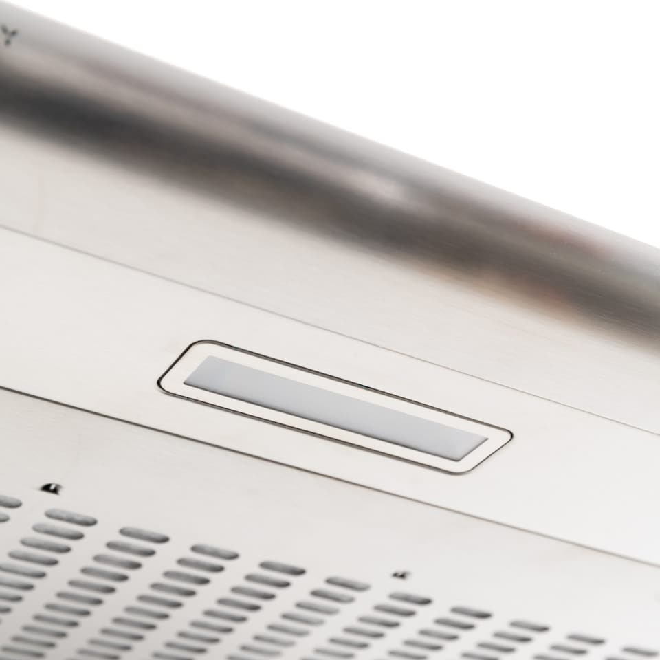 image 1 of Cookology 60cm Stainless Steel Visor Cooker Hood Extractor Fan