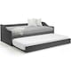 image 4 of Premier Anthracite Day Bed Single 3ft (90cm) + Pull Out Bed (Guest Bed)