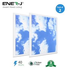 SKY Cloud 2D with Borderline LED Backlit Panel, 60x60cms, 40W, 2pcs pack