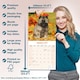 image 6 of Keeshond 2026 Calendar | Square Wall Calendar | Dog Breed Gift | Plastic Free Packaging | by Avonside Publishing